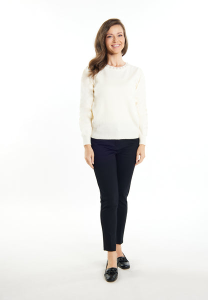 Jeona Women's Sweater With Pearls