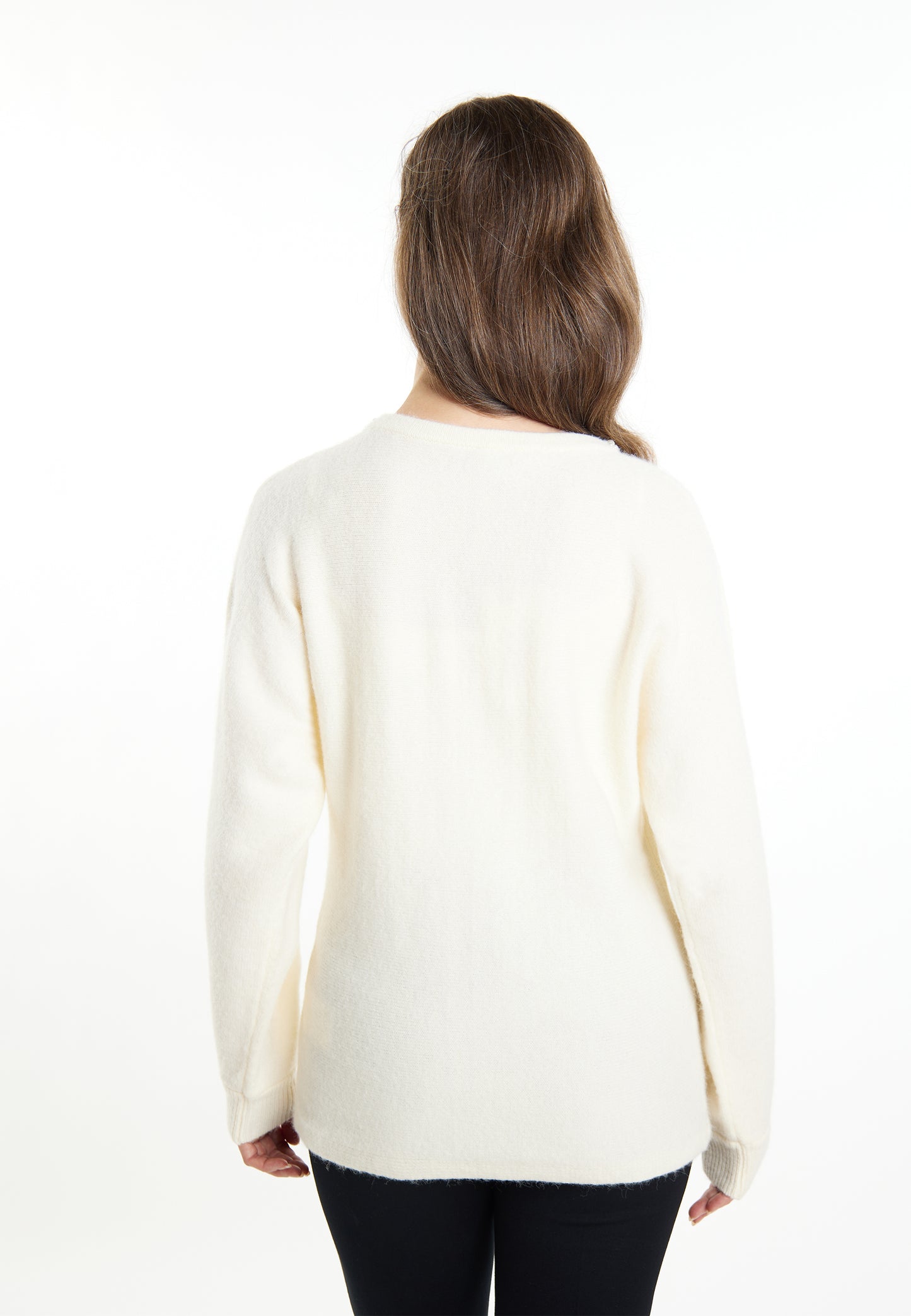 usha Damen Pullover mit Perle