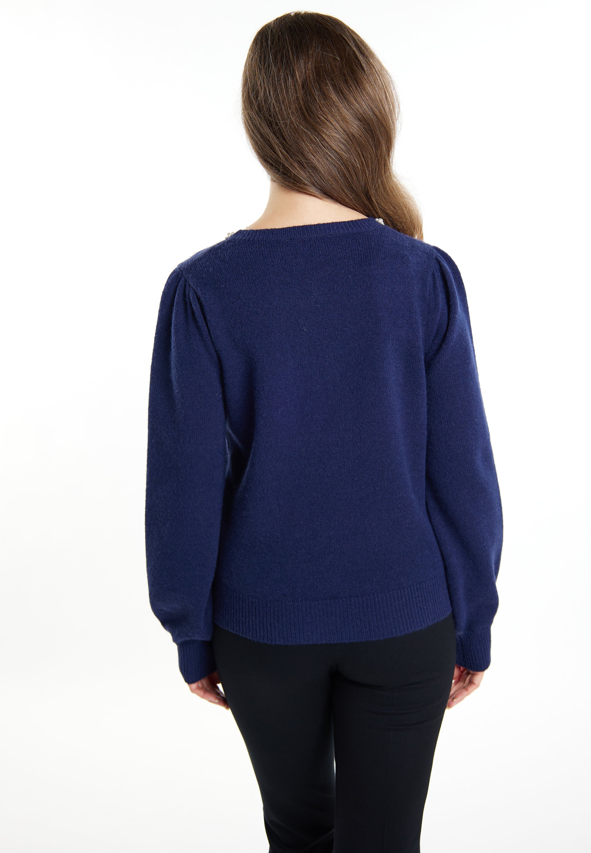 Jeona Women's Sweater With Pearls