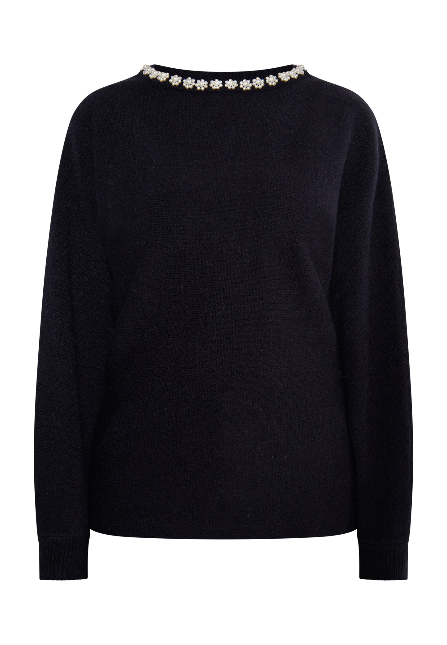 usha Damen Pullover mit Perle