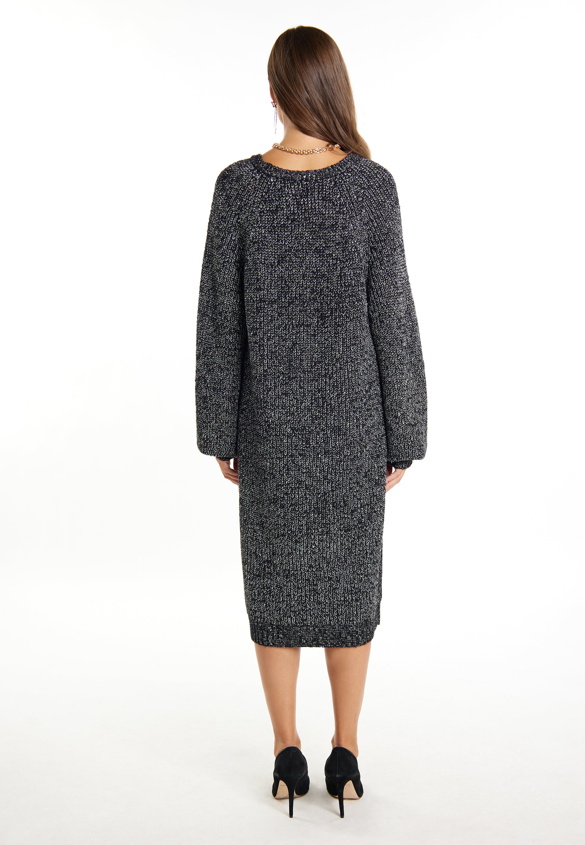 faina Damen-Strickkleid