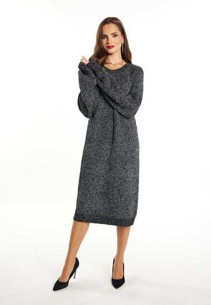 faina Damen-Strickkleid