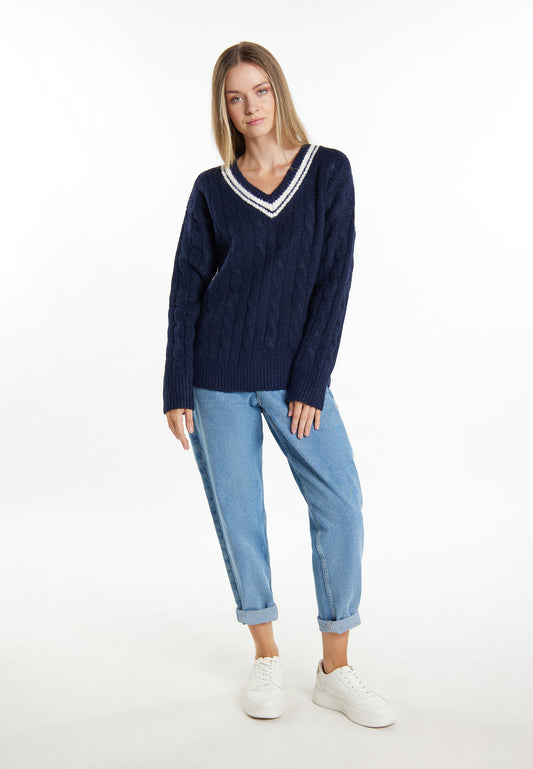Dziany sweter damski DreiMaster Maritim