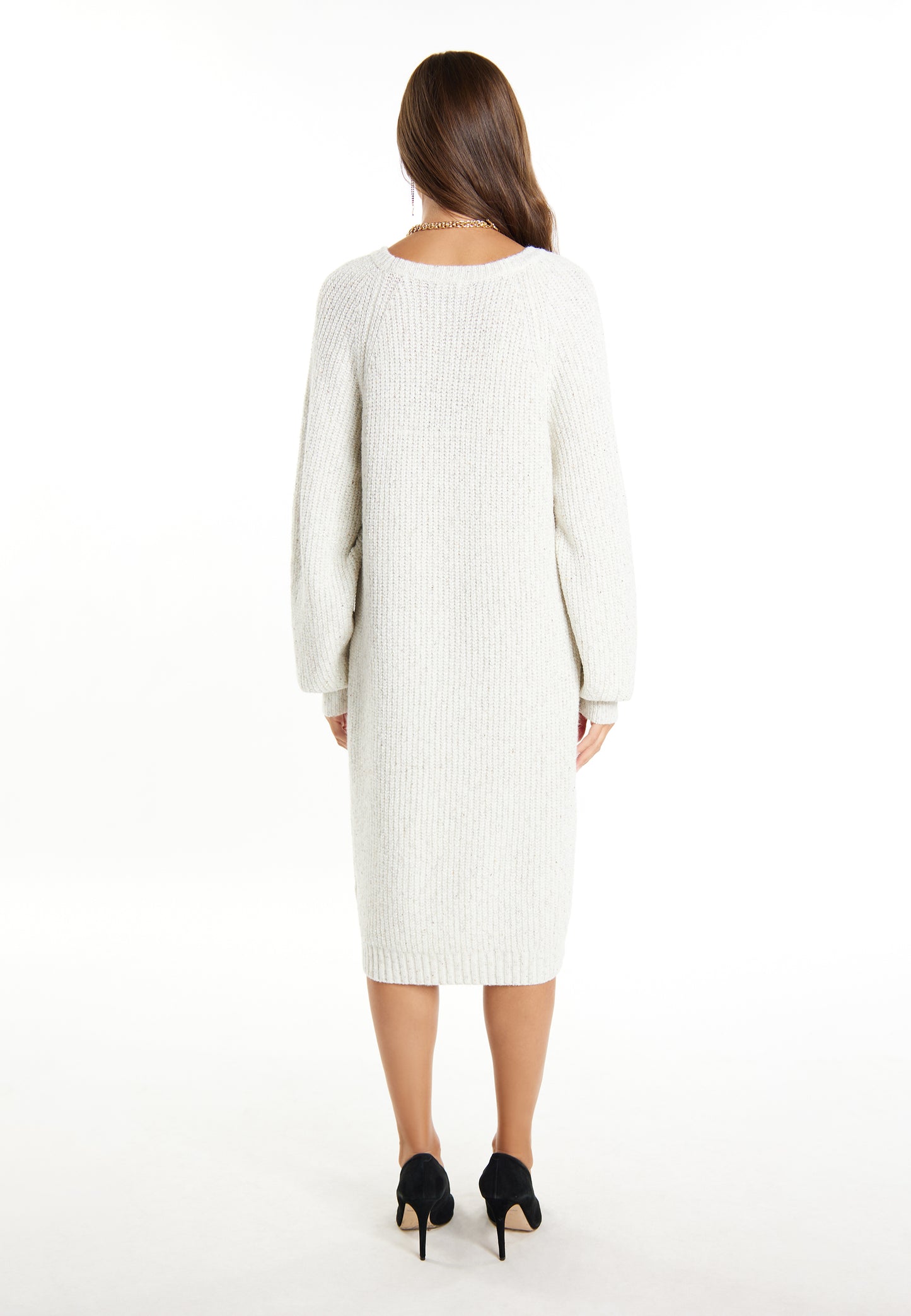 faina Damen-Strickkleid