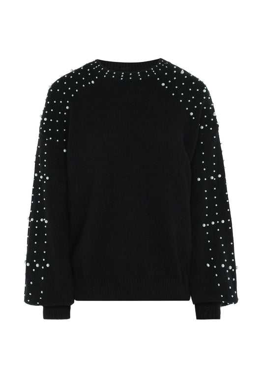 faina Women's Sweater With Pearl