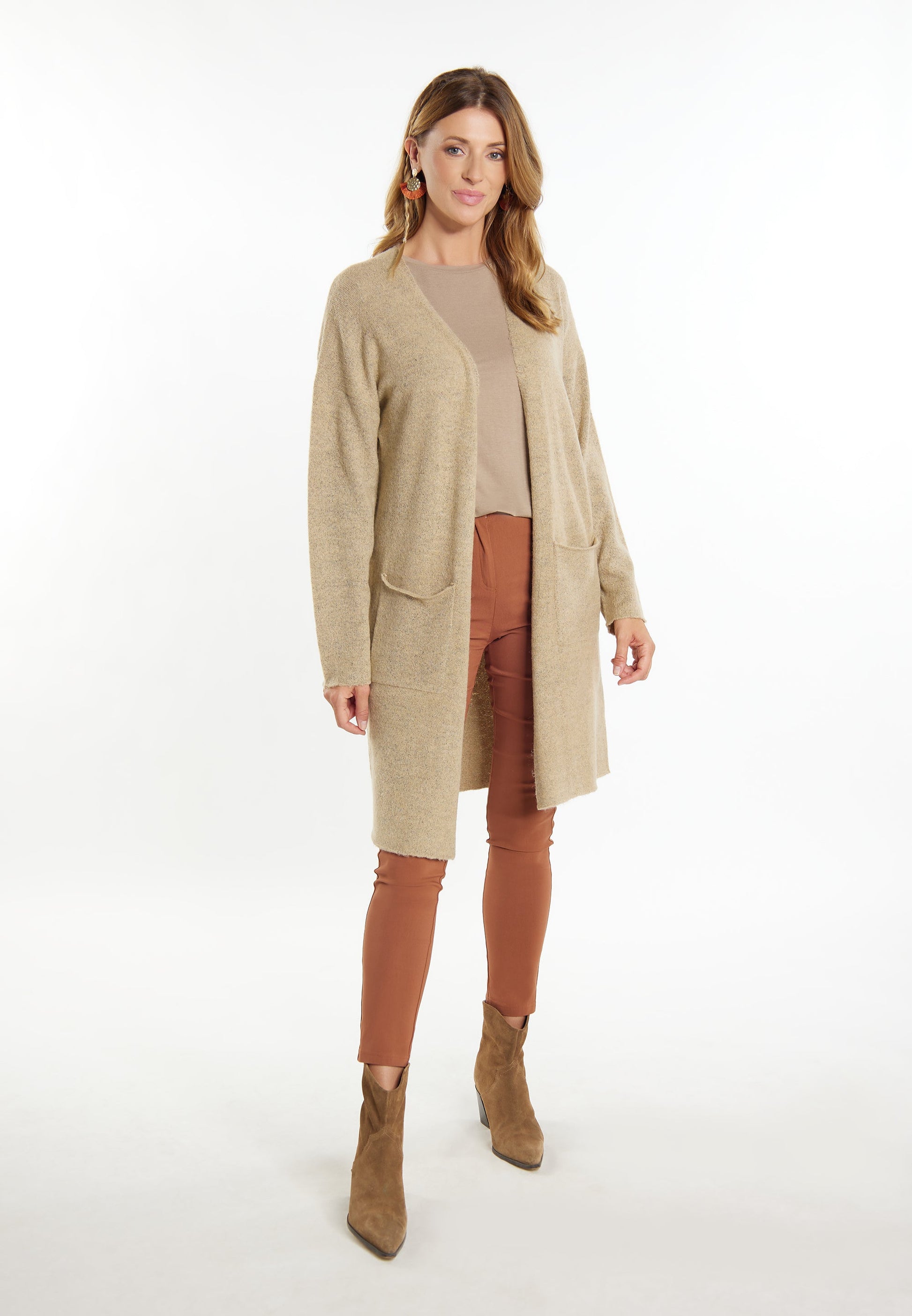Usha festival Women's Long Cardigan