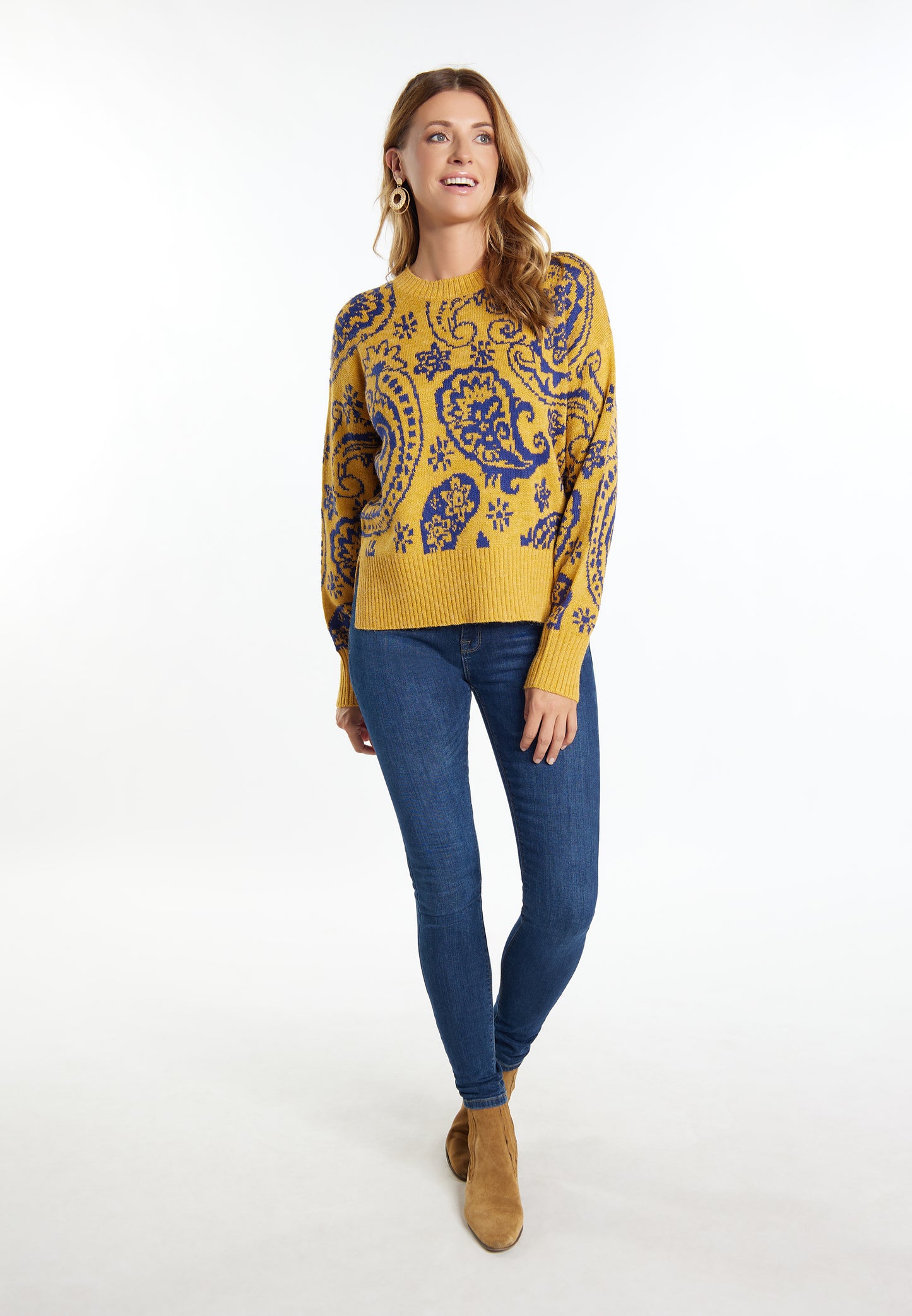 usha FESTIVAL Sweter damski dzianina