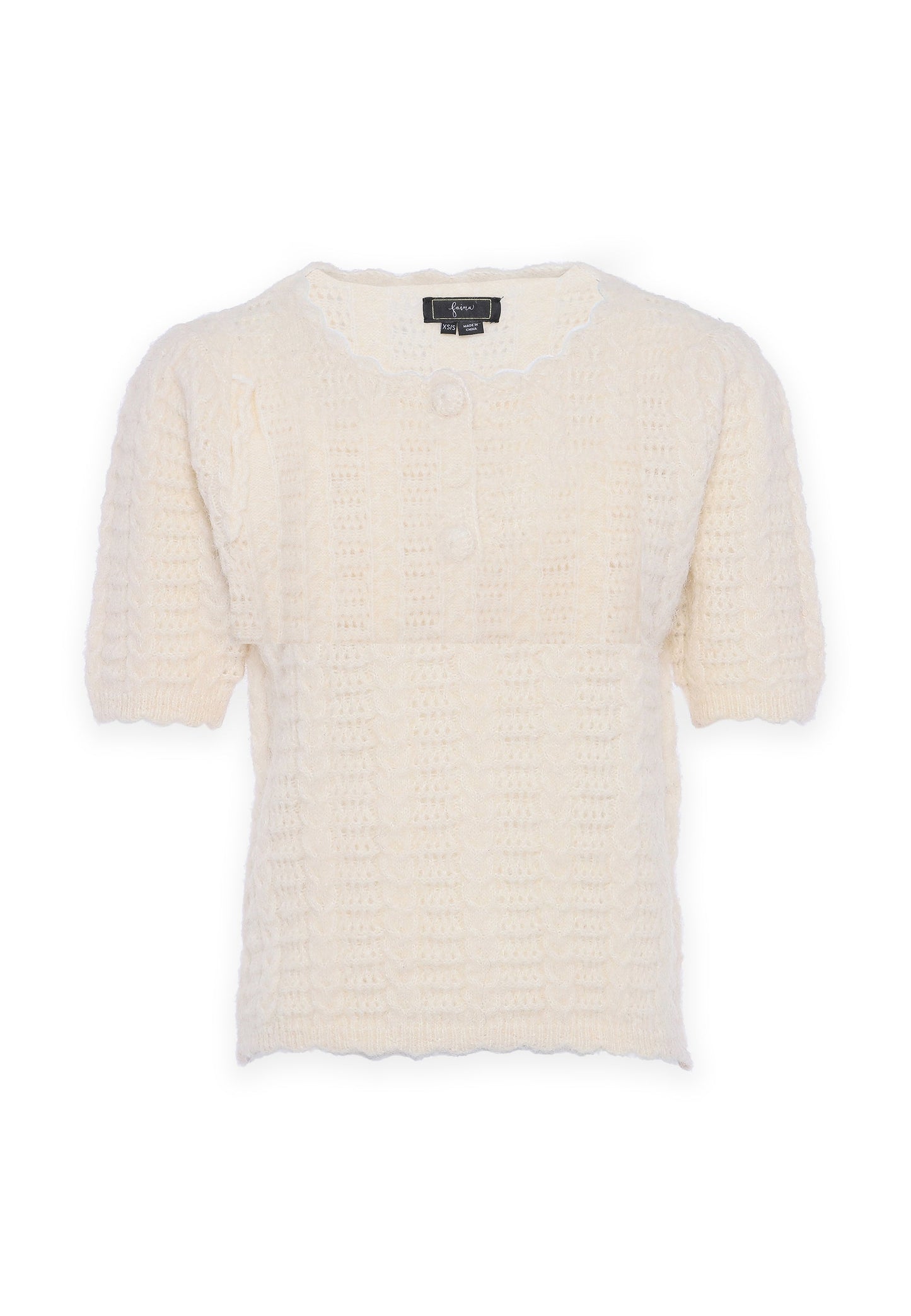 Faina Women's Short Sleeve Sweater