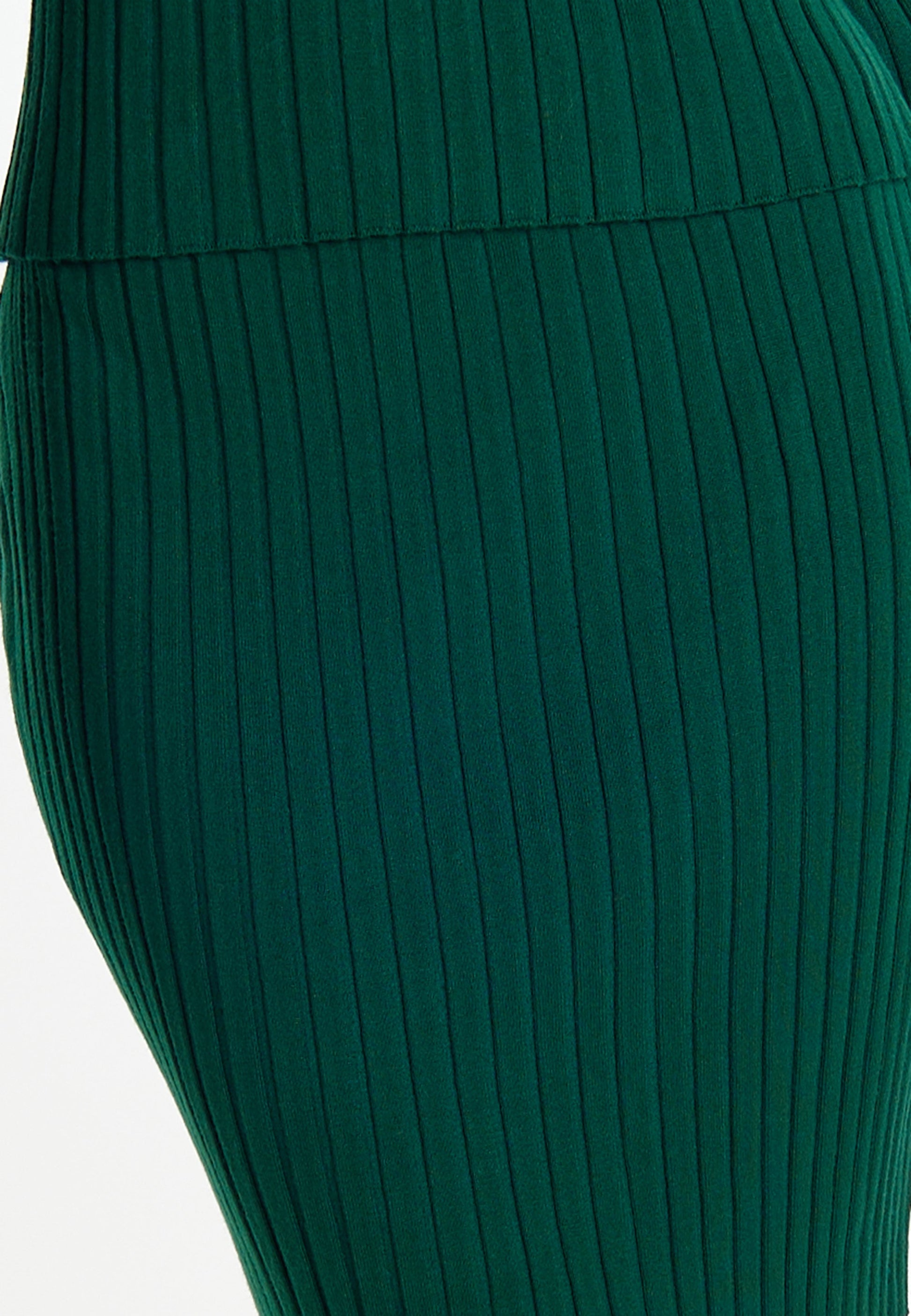 Faina Women's Skirt With A Ribbed Knit Look