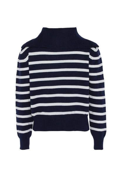 Dreimaster maritim Women's Sweater With Stripes