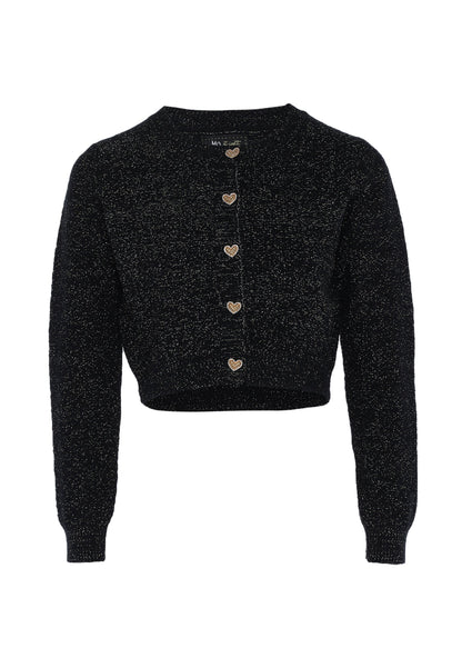 Mymo at night Women's Cardigan With Fancy Yarn