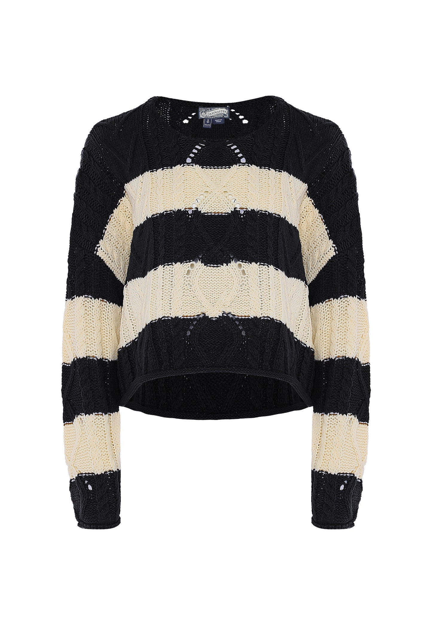 Dreimaster vintage Women's Sweater With Stripes