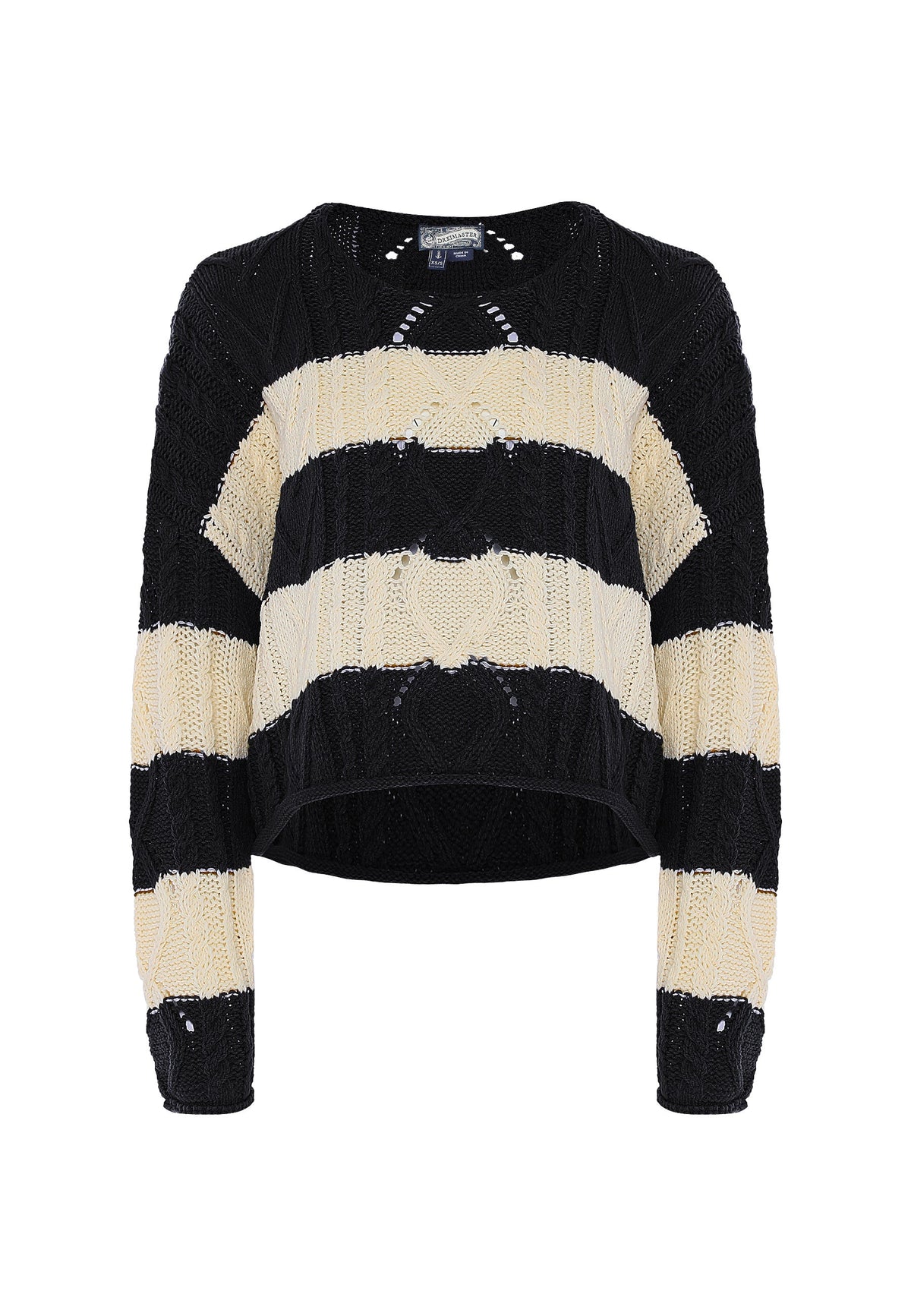 Dreimaster vintage Women's Sweater With Stripes