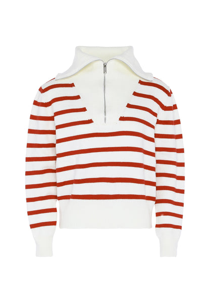 Dreimaster maritim Women's Sweater With Stripes