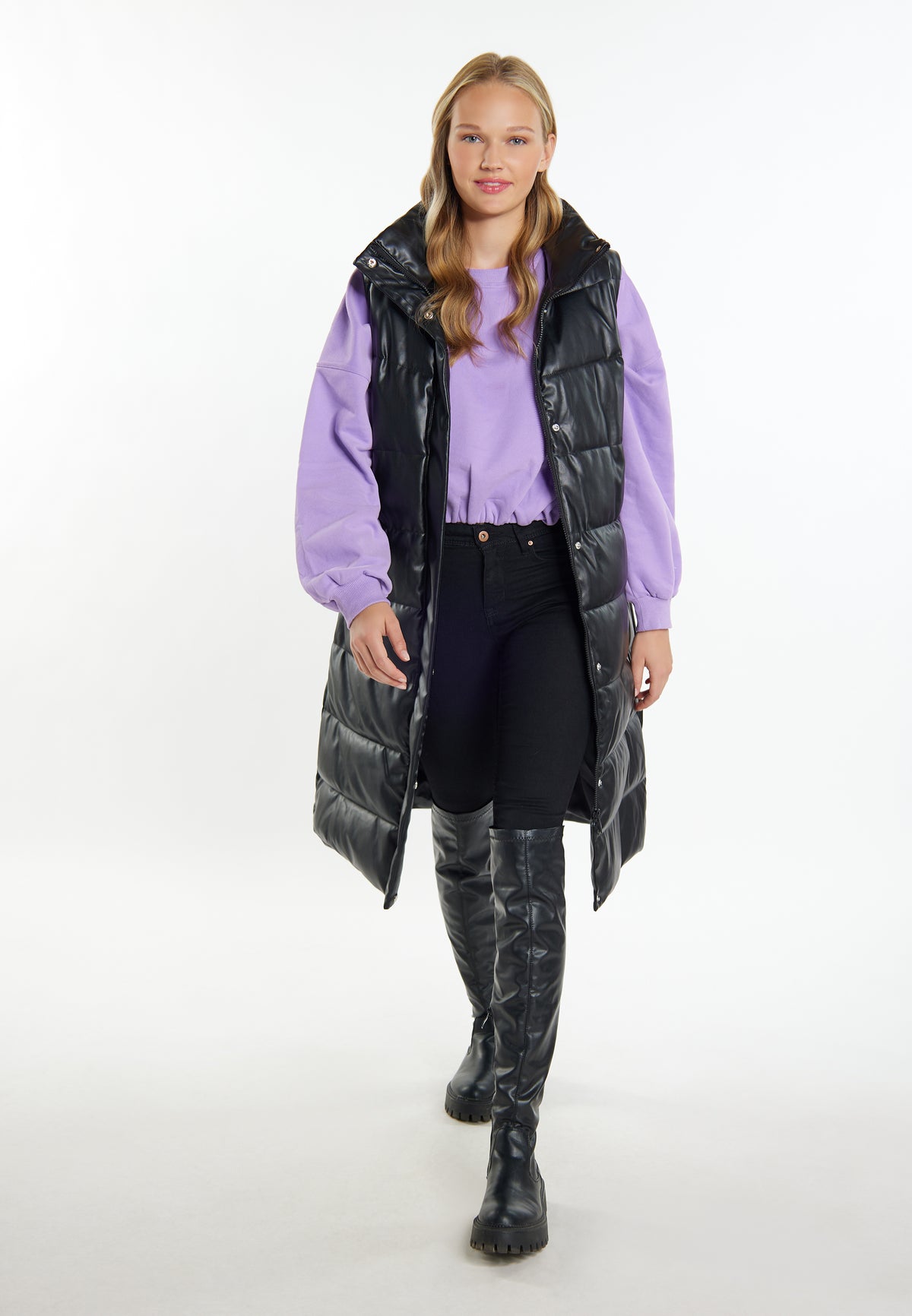 myMo Women's Long Vest