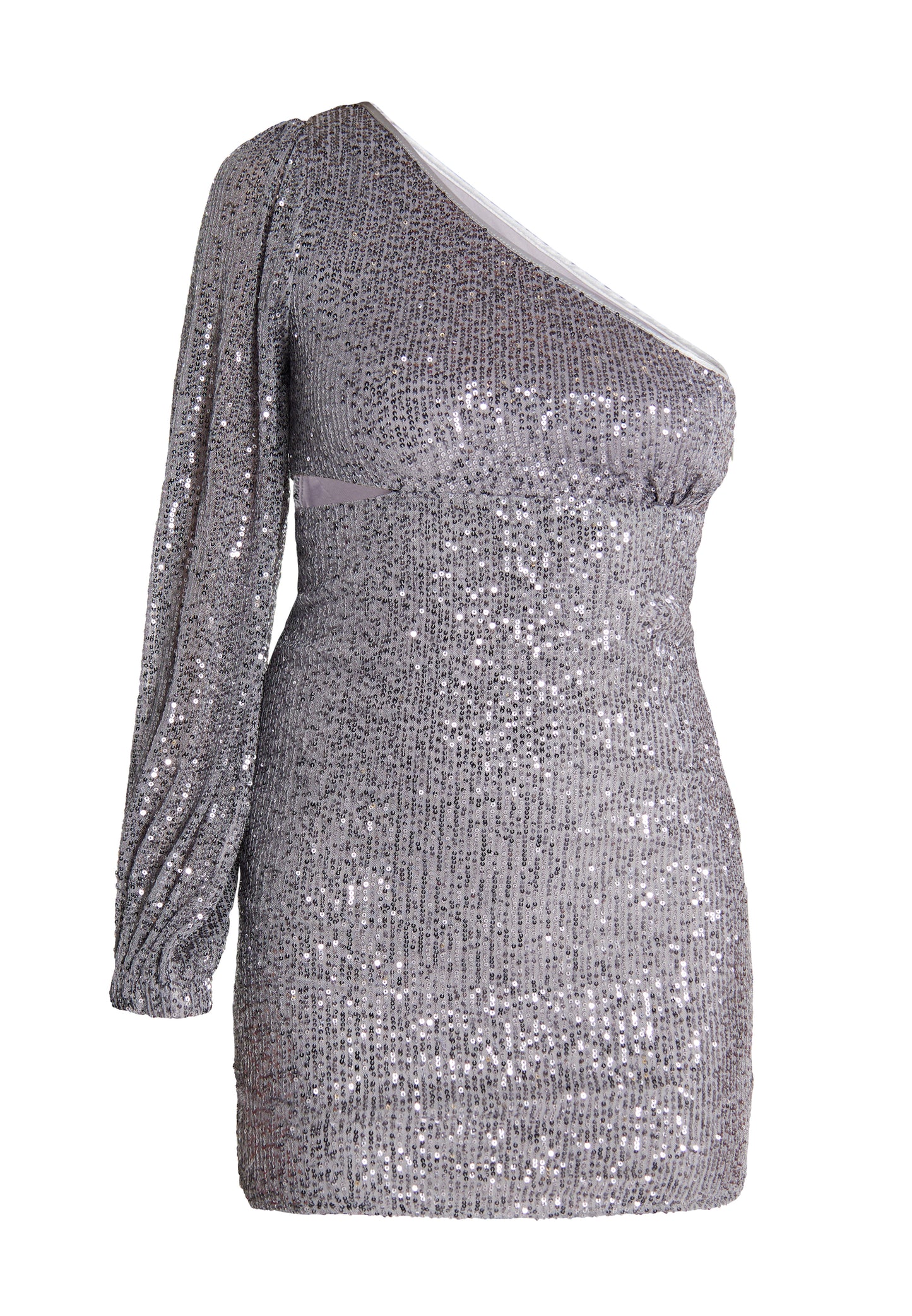 faina One Shoulder-Minikleid