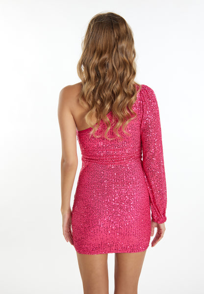faina One Shoulder-Minikleid