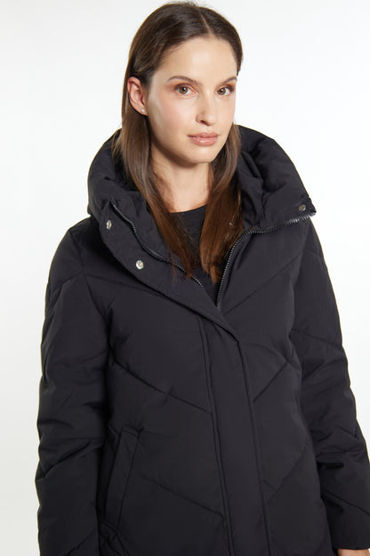 Halee Women's Long Quilted Coat