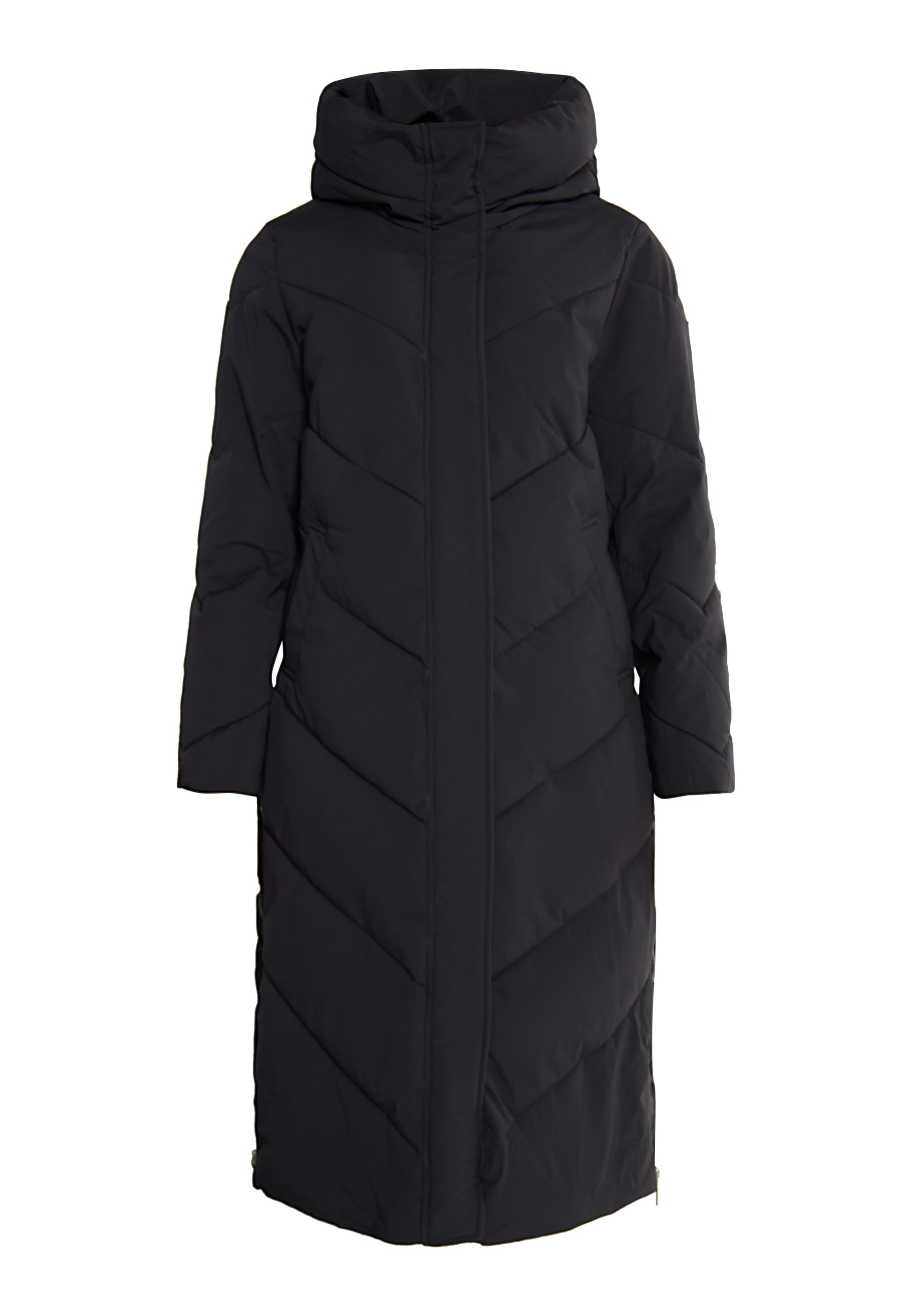 Halee Women's Long Quilted Coat