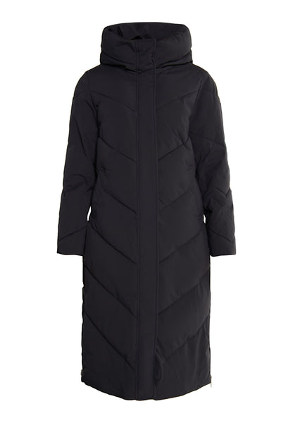 Halee Women's Long Quilted Coat