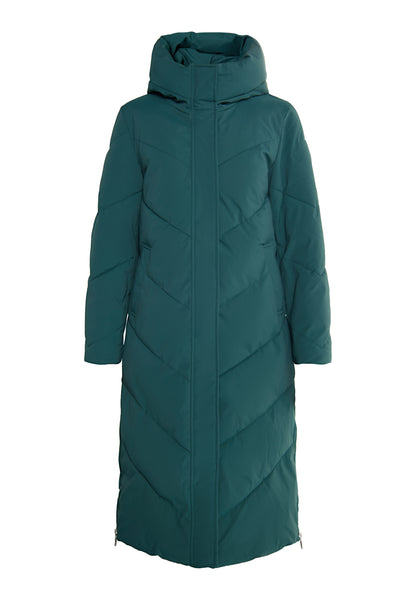 Halee Women's Long Quilted Coat