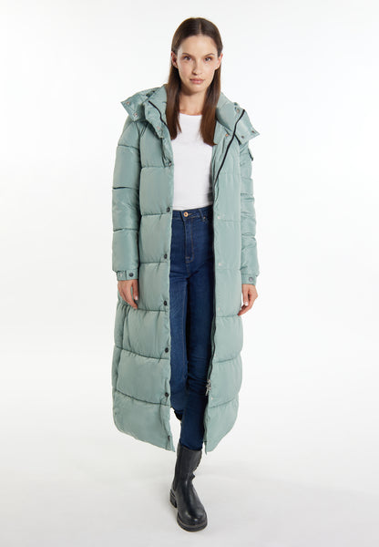 Minya Women's Long Quilted Coat