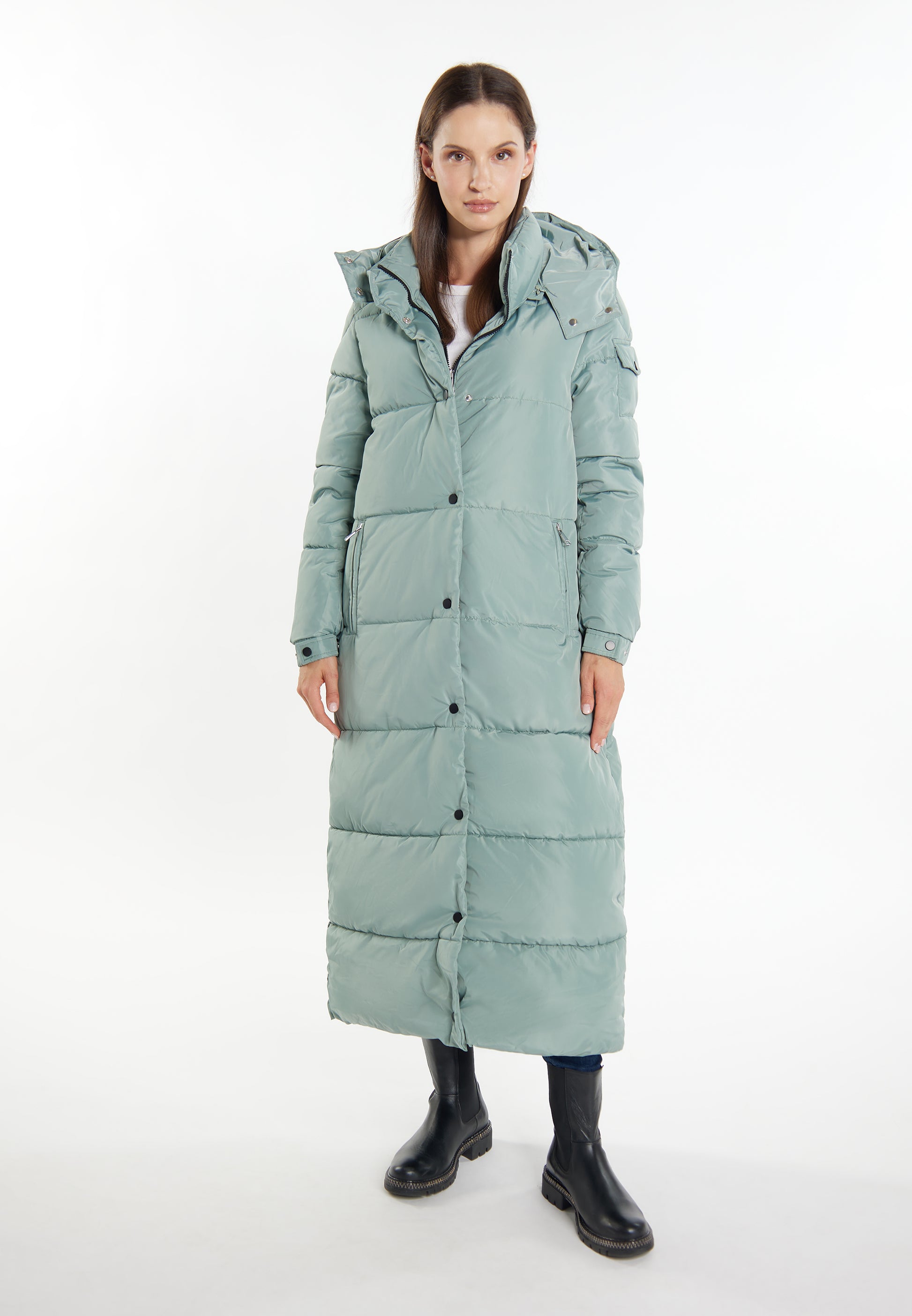 Vinaja Women's Long Quilted Coat