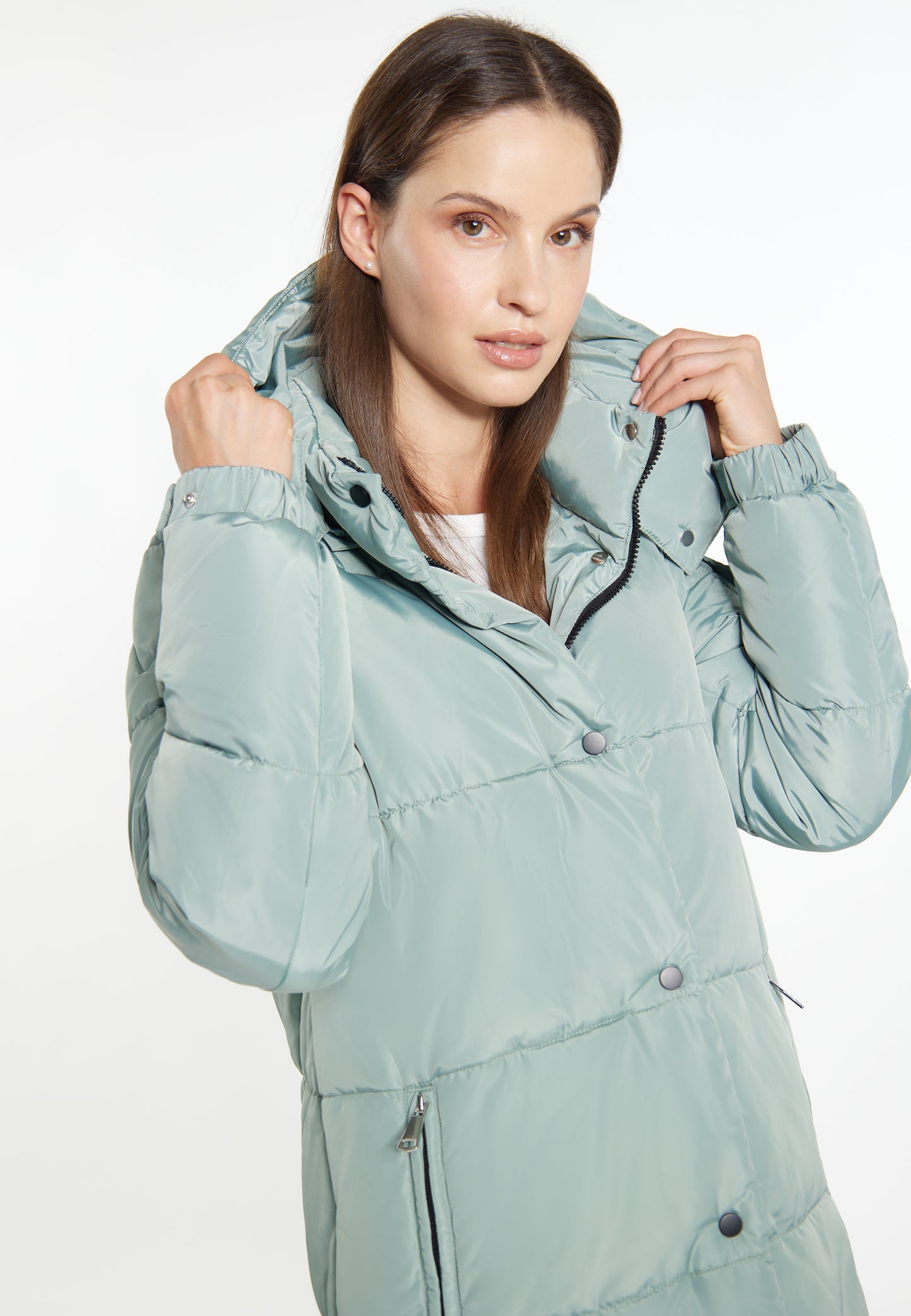 Wais Women's Long Quilted Coat