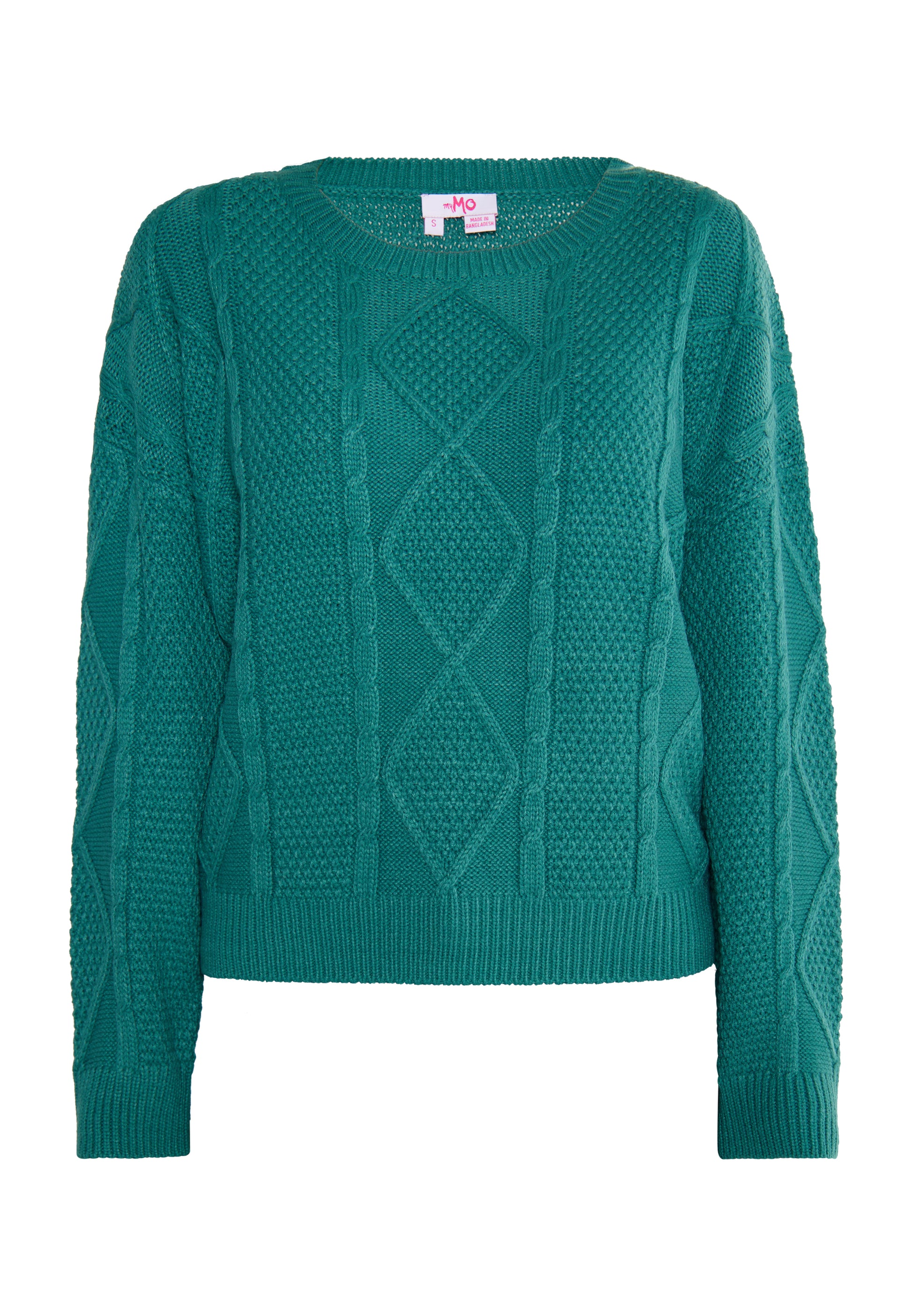 myMo Damen-Strickpullover