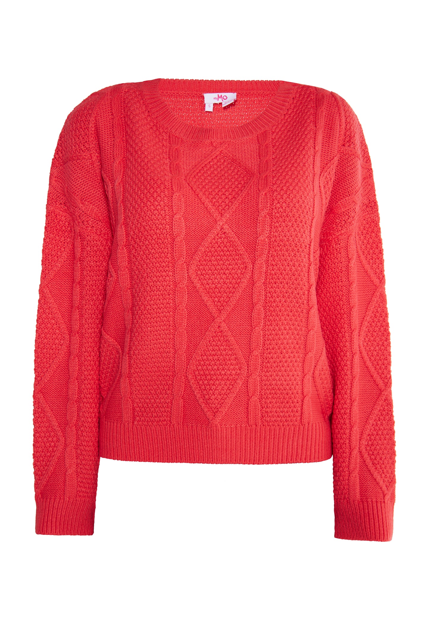 myMo Damen-Strickpullover