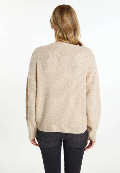 myMo Damen-Strickpullover