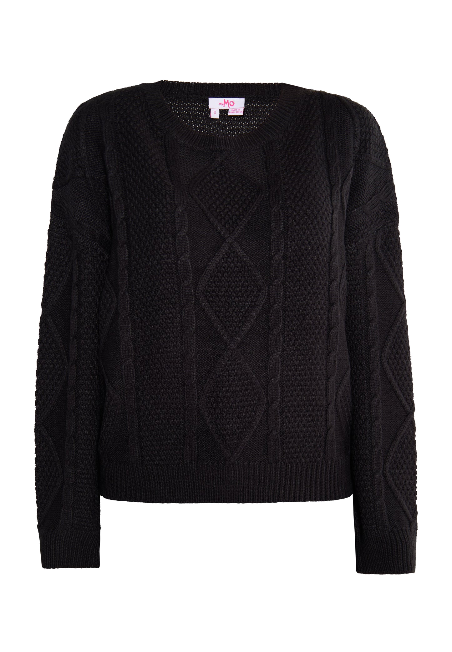 myMo Damen-Strickpullover