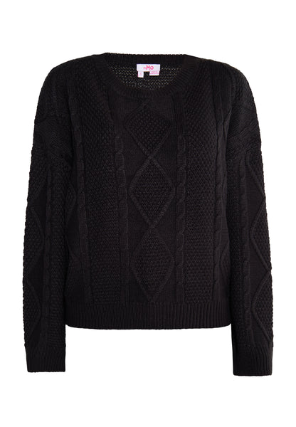 myMo Damen-Strickpullover