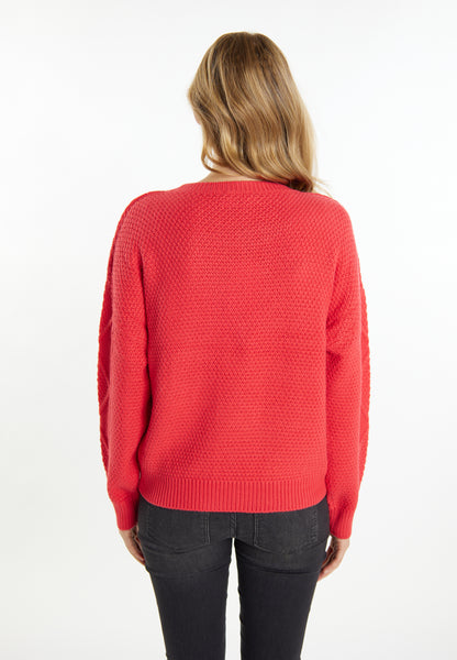 myMo Damen-Strickpullover