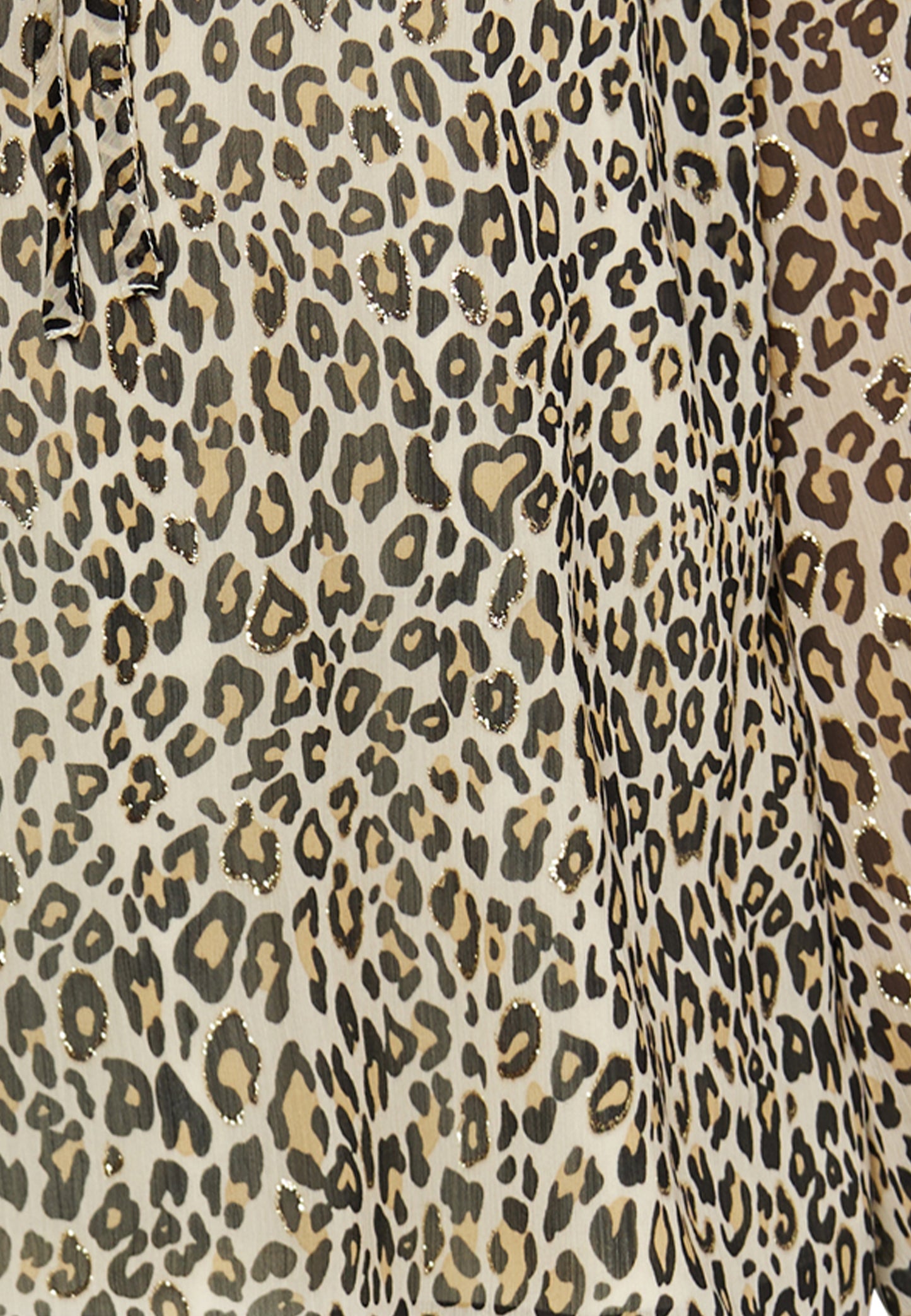 faina Bluse mit Leo-Print
