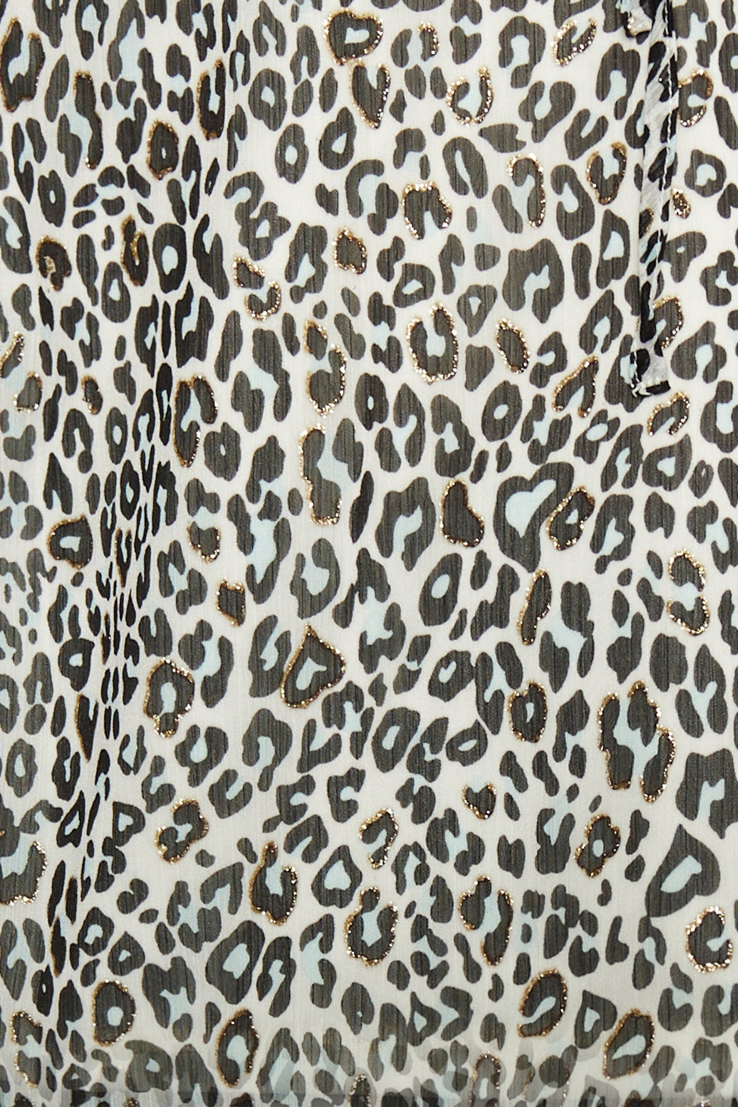 faina Bluse mit Leo-Print