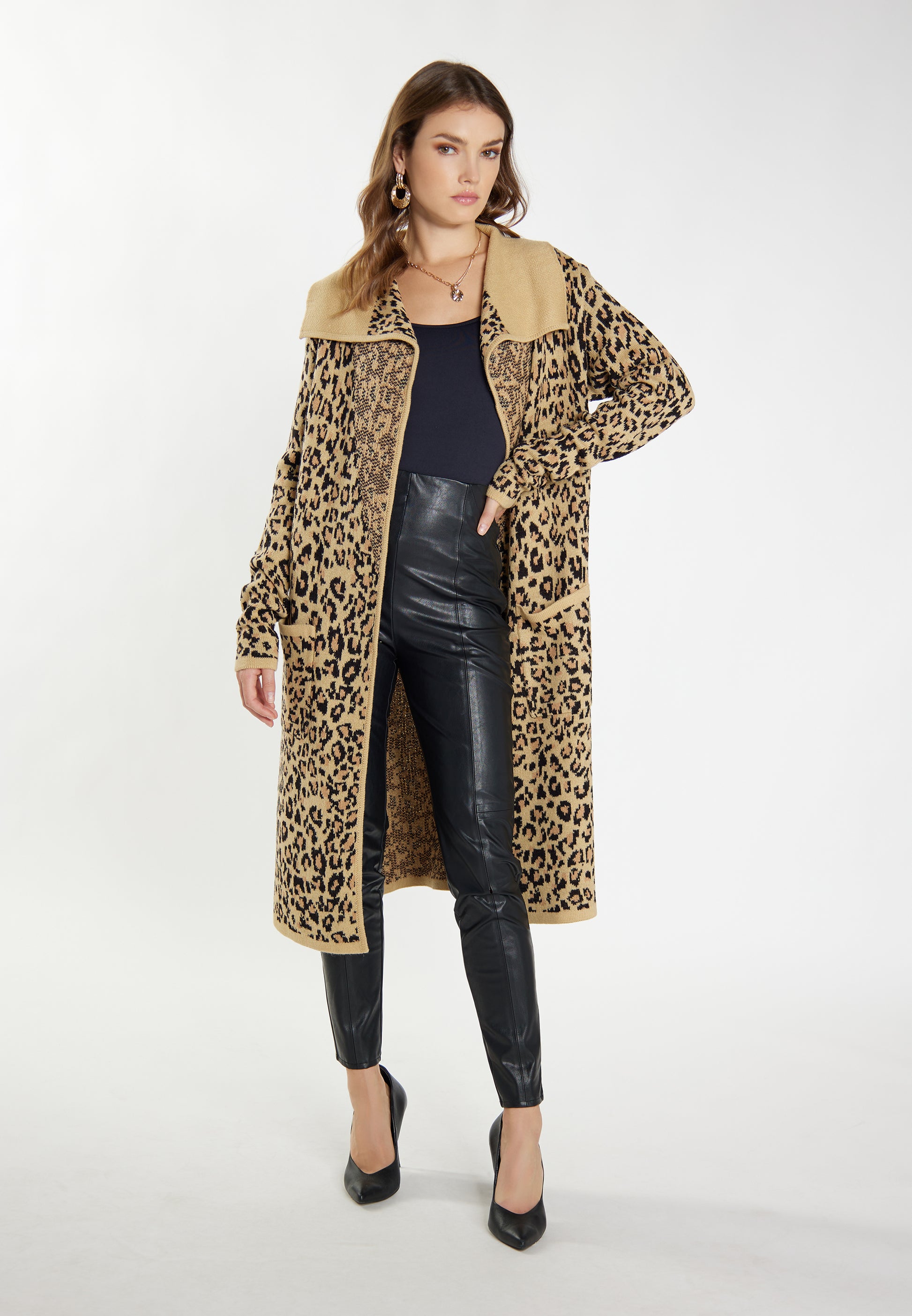 faina Strick Cardigan