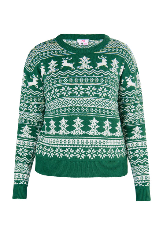 myMo Damen X Mas Pullover
