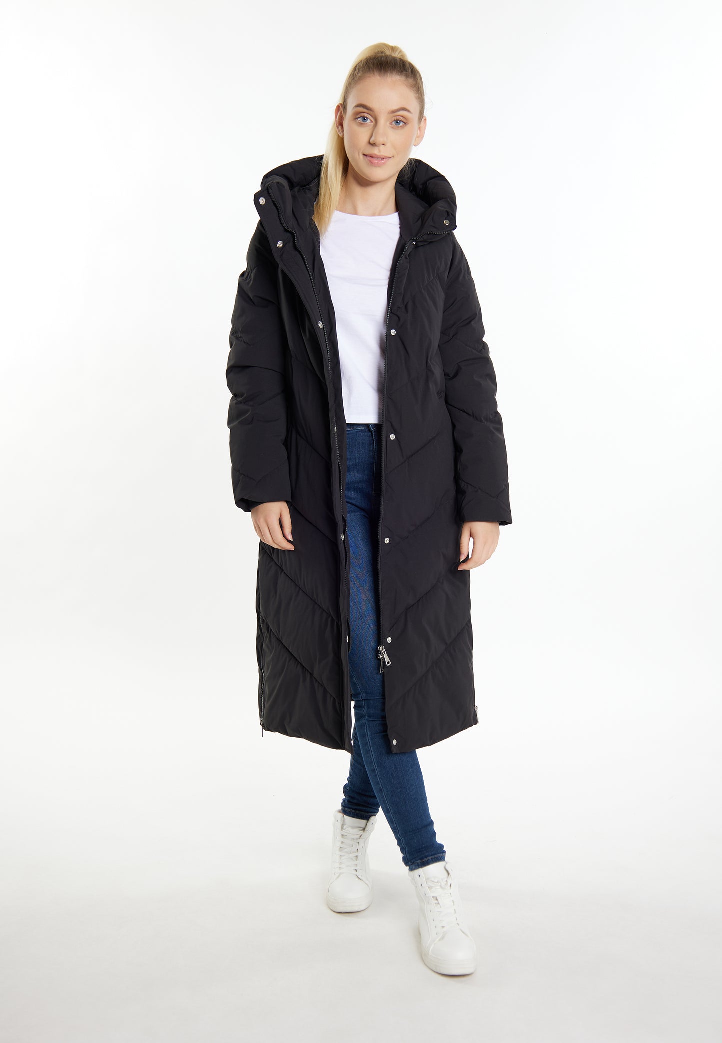 ICEBOUND Women's Long Quilted Coat