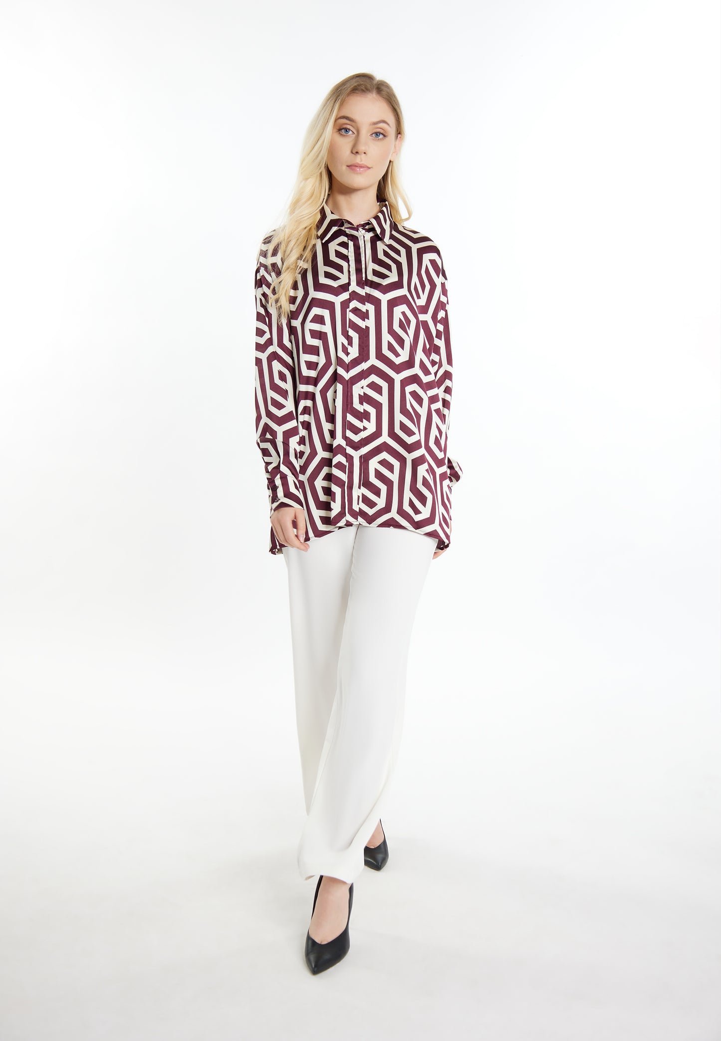 DreiMaster Klassik Damen Shirt Bluse