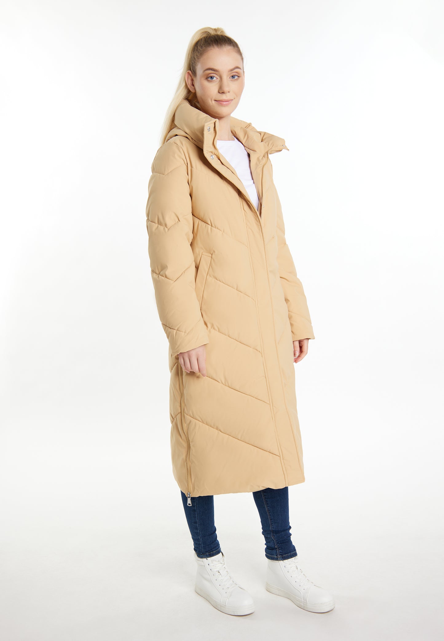 ICEBOUND Women's Long Quilted Coat