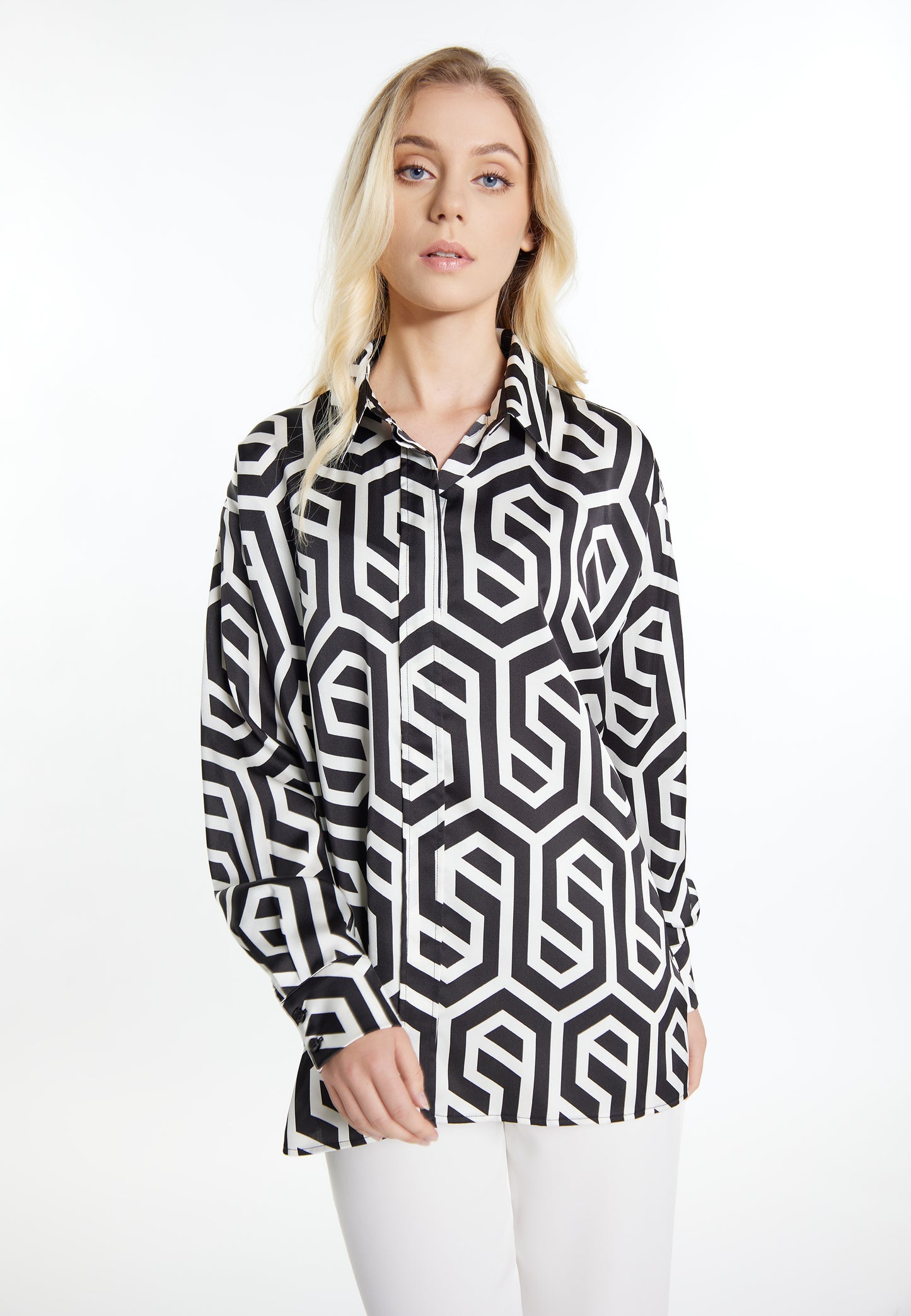 DreiMaster Klassik Damen Shirt Bluse