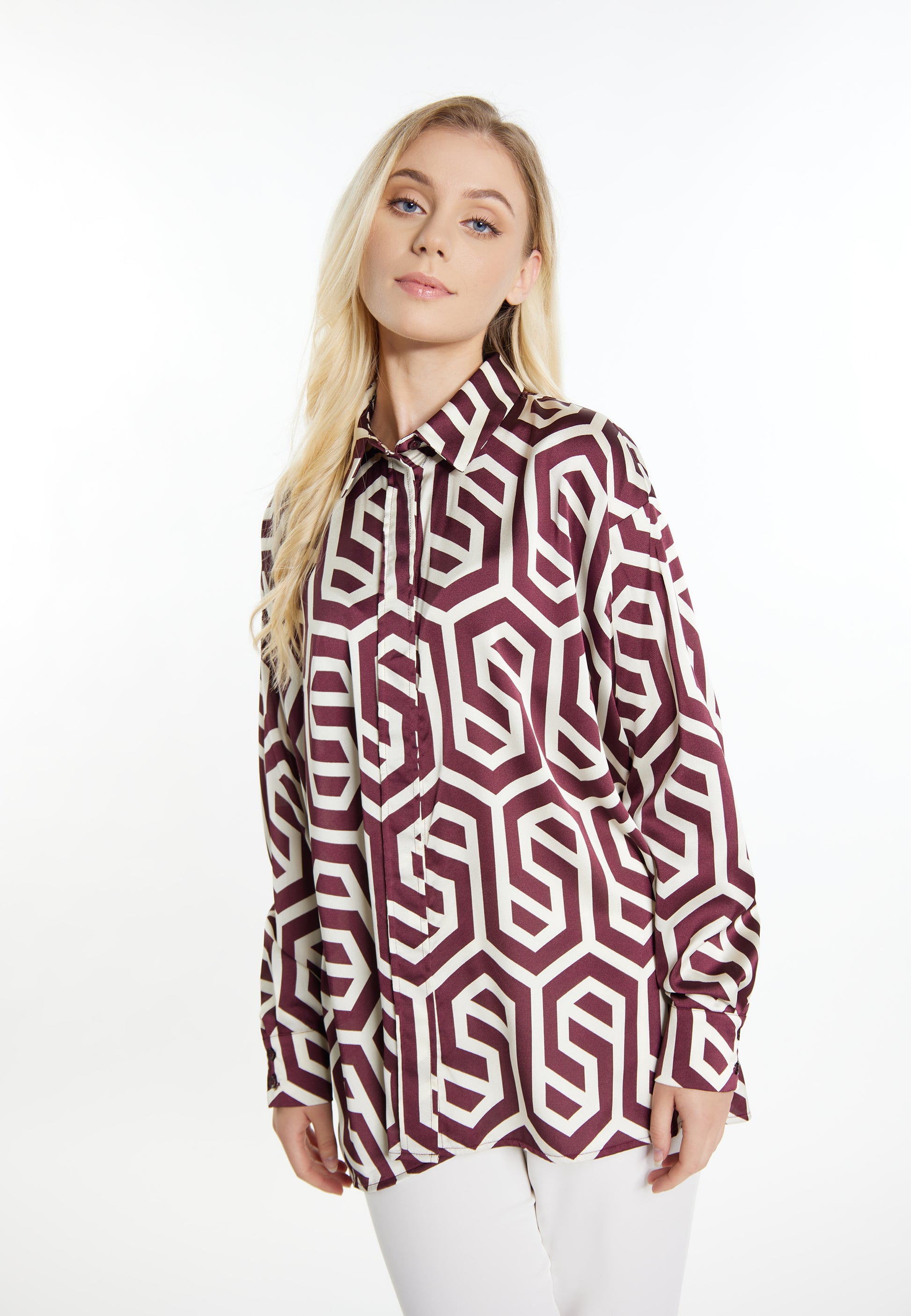 DreiMaster Klassik Damen Shirt Bluse