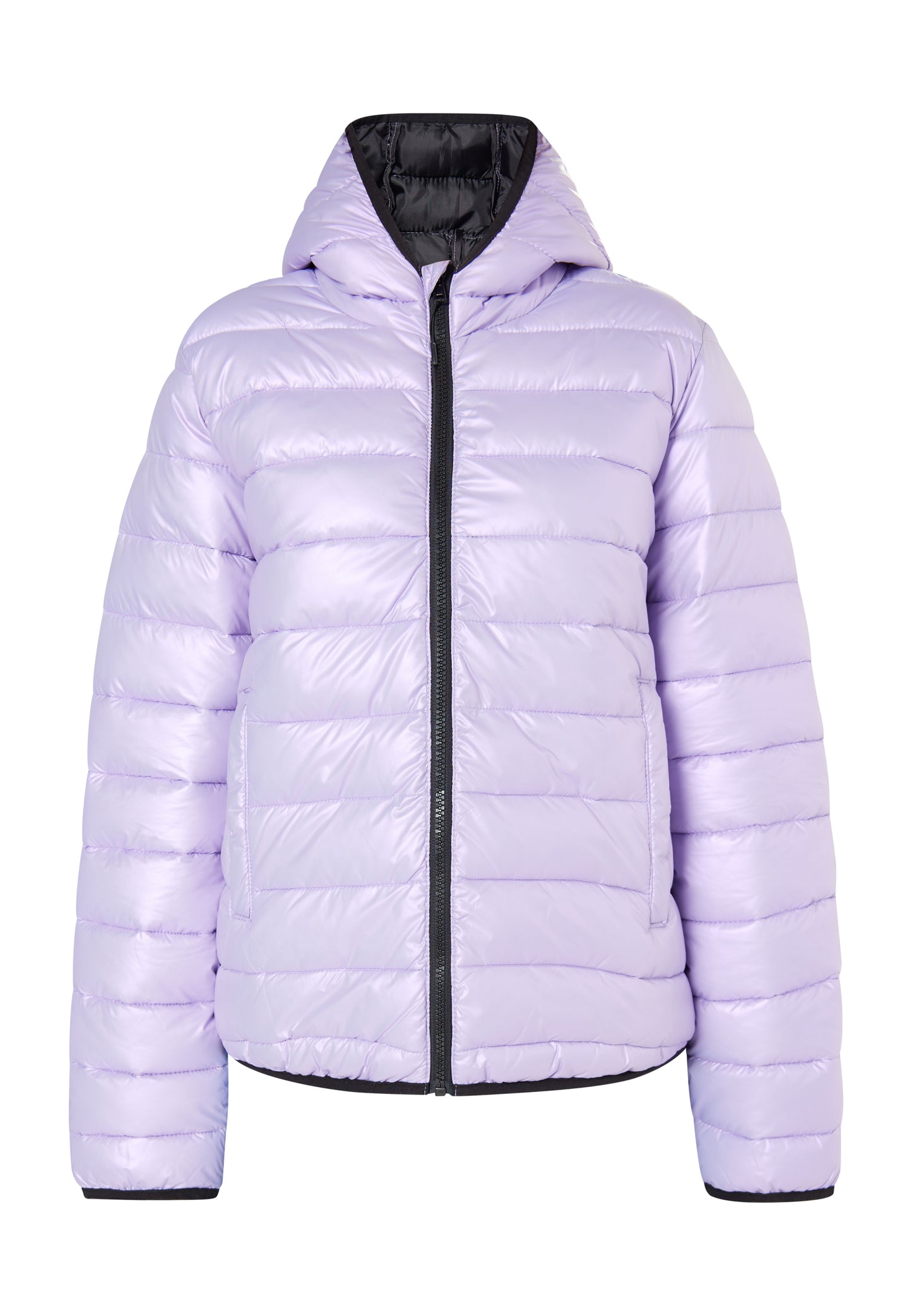 myMo Glänzende Steppjacke für Damen