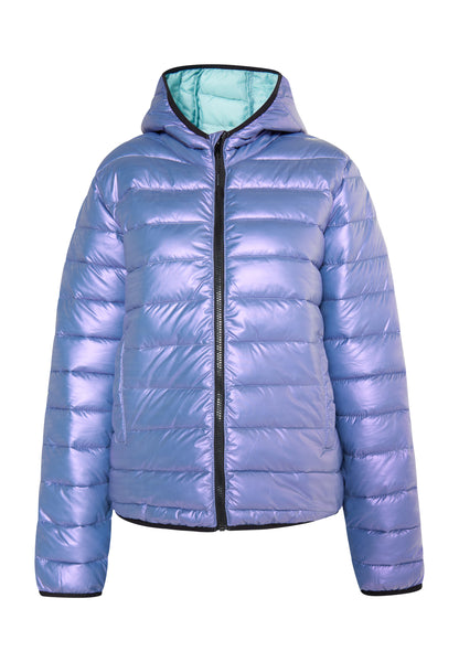 myMo Glänzende Steppjacke für Damen