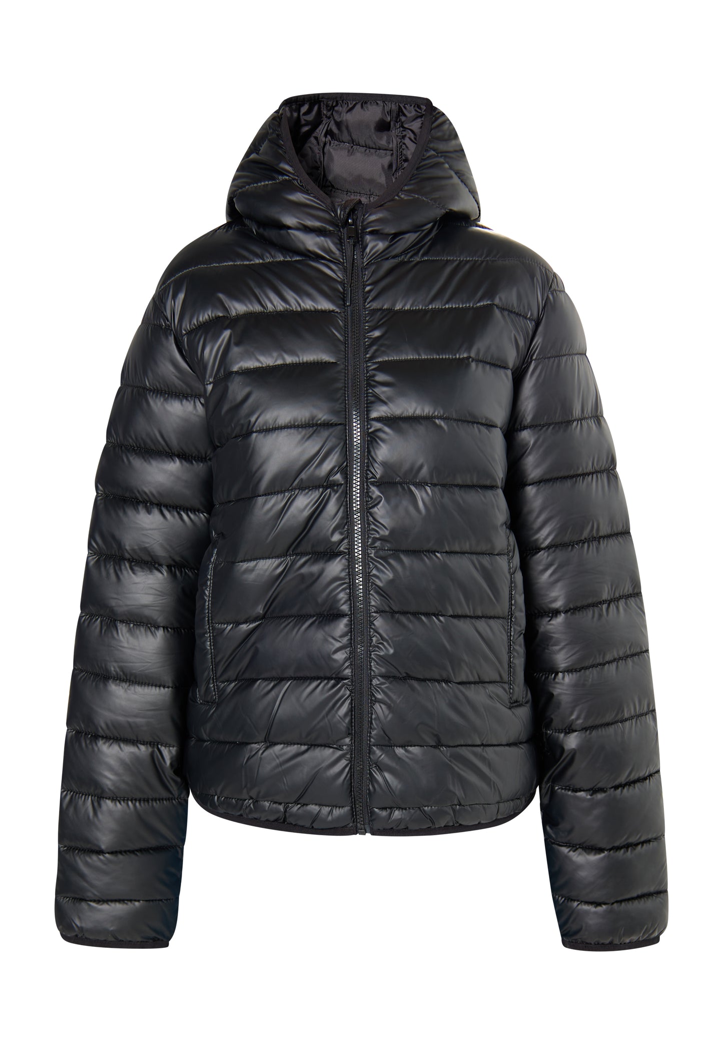 myMo Glänzende Steppjacke für Damen