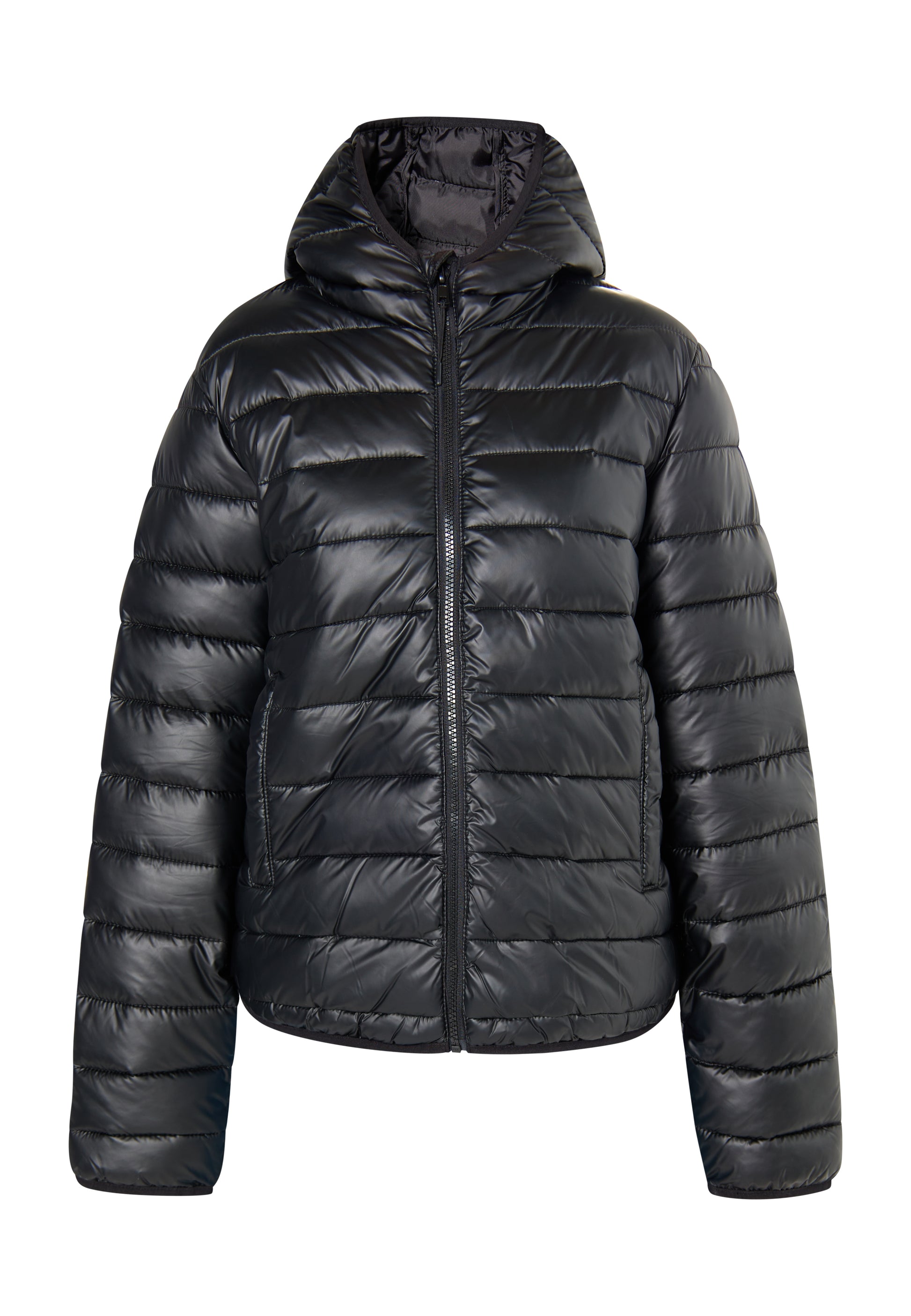myMo Glänzende Steppjacke für Damen