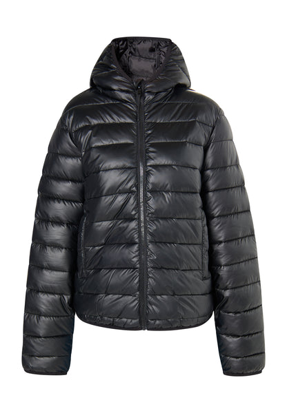 myMo Glänzende Steppjacke für Damen