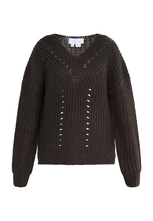 Usha white label Women's Knitted Sweater