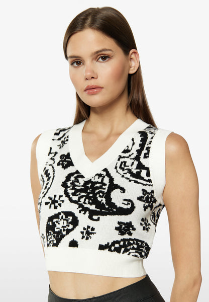 myMo ROCKS Women's Knit Sweater Vest